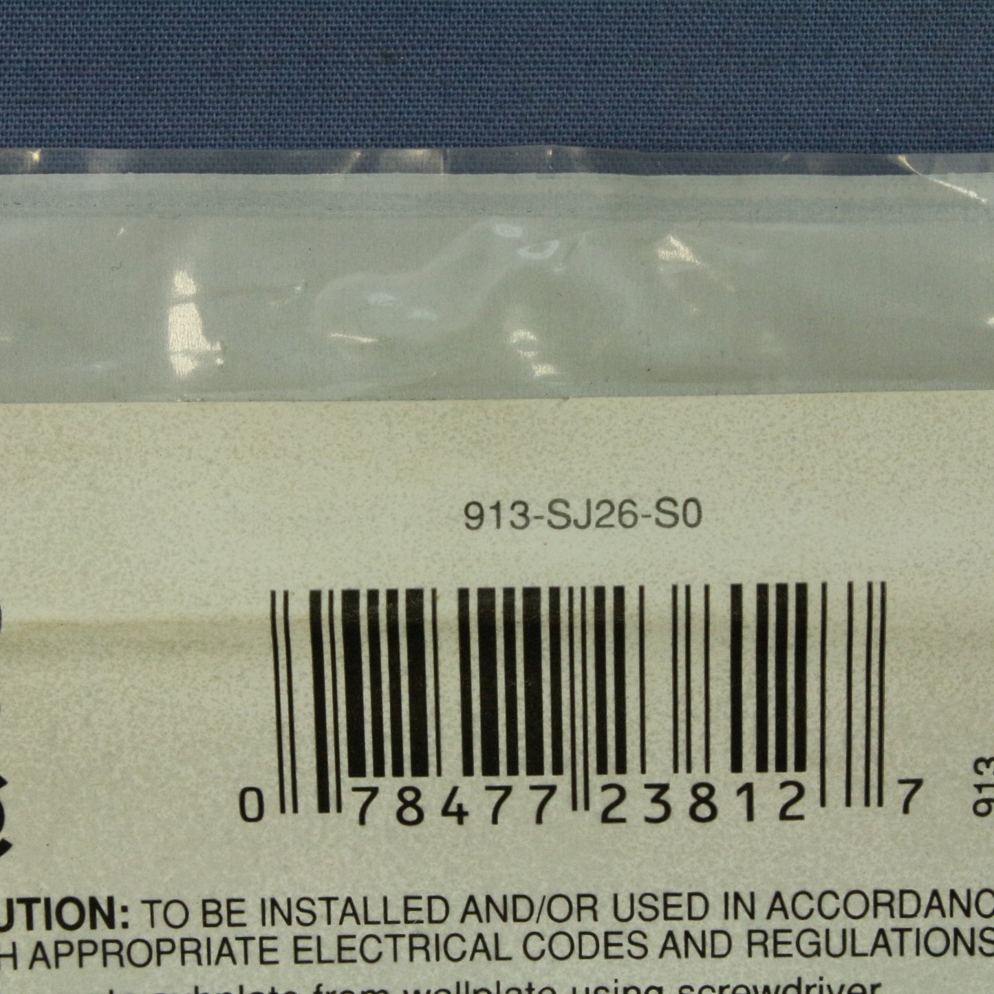Leviton SJ26-S0 Brown 1-Gang Decora GFI Unbreakable Nylon Midway Screwless Cover