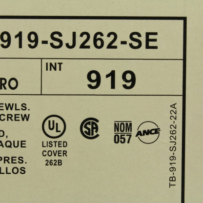Leviton SJ262-SE Black 2-Gang Midway Decora Screwless Wallplate Gfci Cover 20pcs