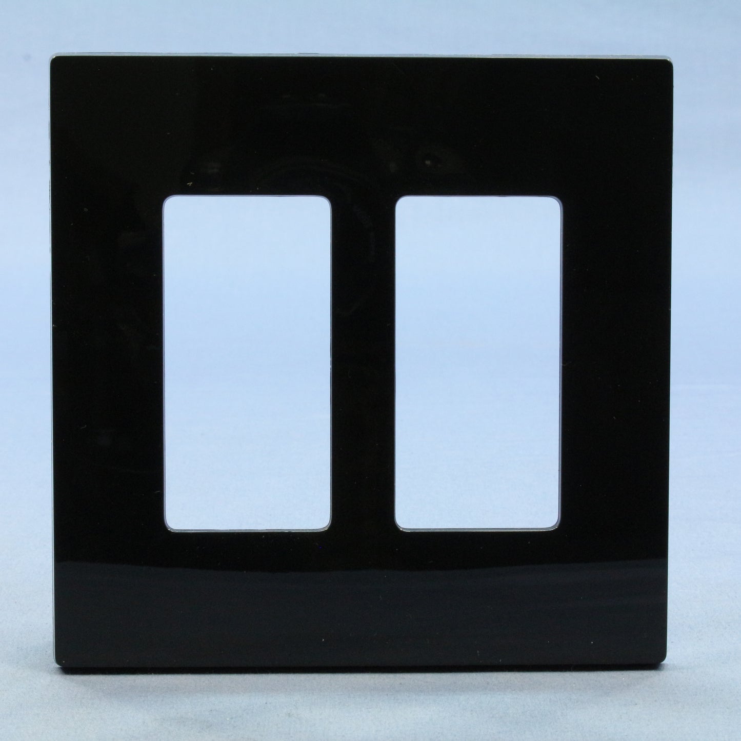 Leviton SJ262-SE Black 2-Gang Midway Decora Screwless Wallplate Gfci Cover 20pcs
