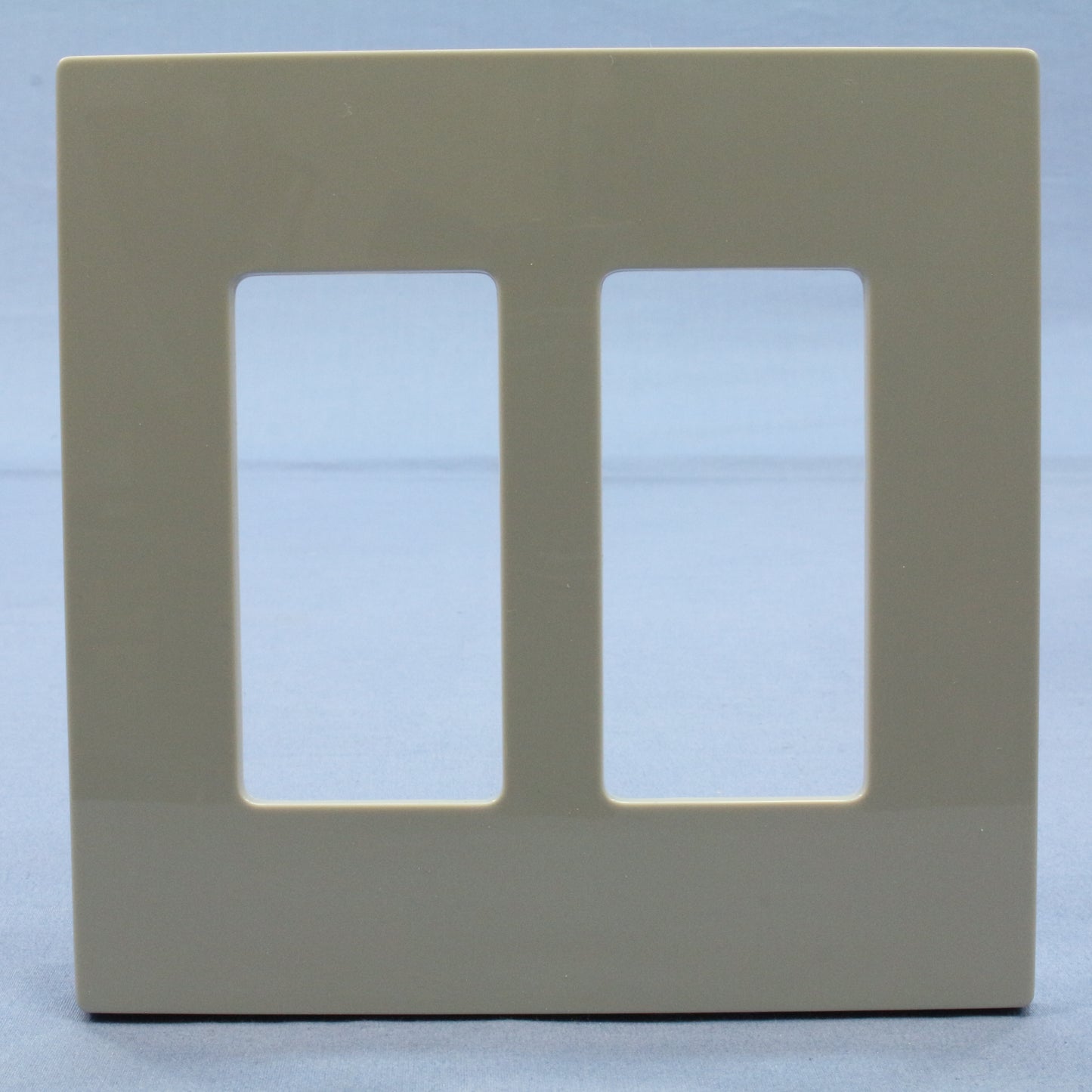 Leviton SJ262-SGY Gray 2-Gang Midway Decora Screwless Wallplate Gfci Cover 20pcs