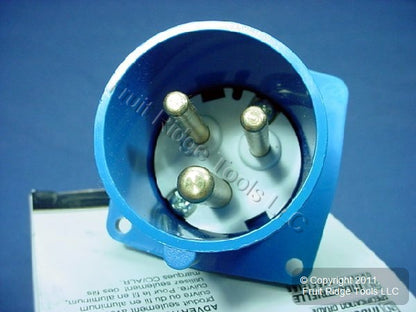 Leviton Pin & Sleeve Splashproof Inlet Plug 16A 250V SP316B6