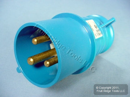 Leviton CEWE Pin & Sleeve Splashproof Plug 32A 250V SP332P6