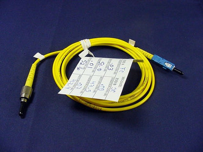2M Leviton Fiber Optic Singlemode SimplexPatch Cable Cord SC FC SPC SPSCF-S02