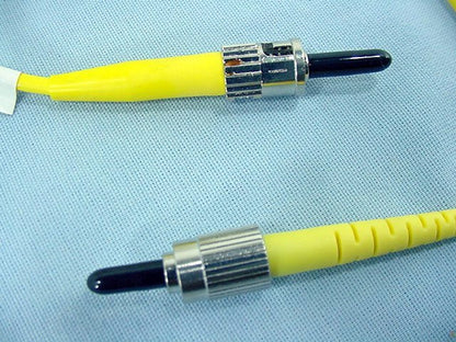 2M Leviton Fiber Optic Singlemode Simplex Patch Cable Cord ST FC SPC SPSTF-S02