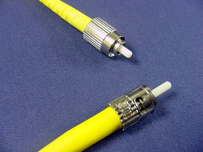 10M Leviton Fiber Optic Singlemode Simplex Patch Cable Cord ST FC SPC SPSTF-S10