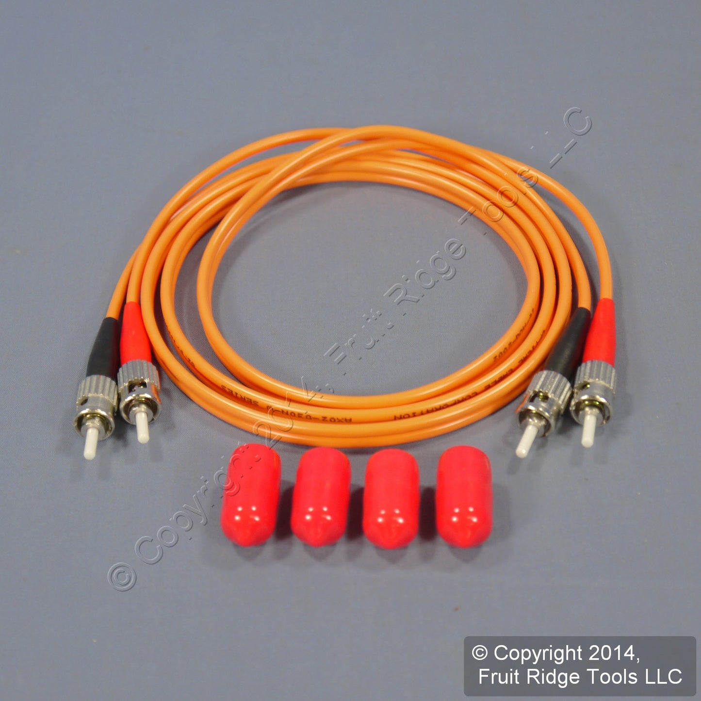 1M Leviton Fiber Optic Multi-Mode Duplex Patch Cable Cord SC 62.5/125 STD62-01M