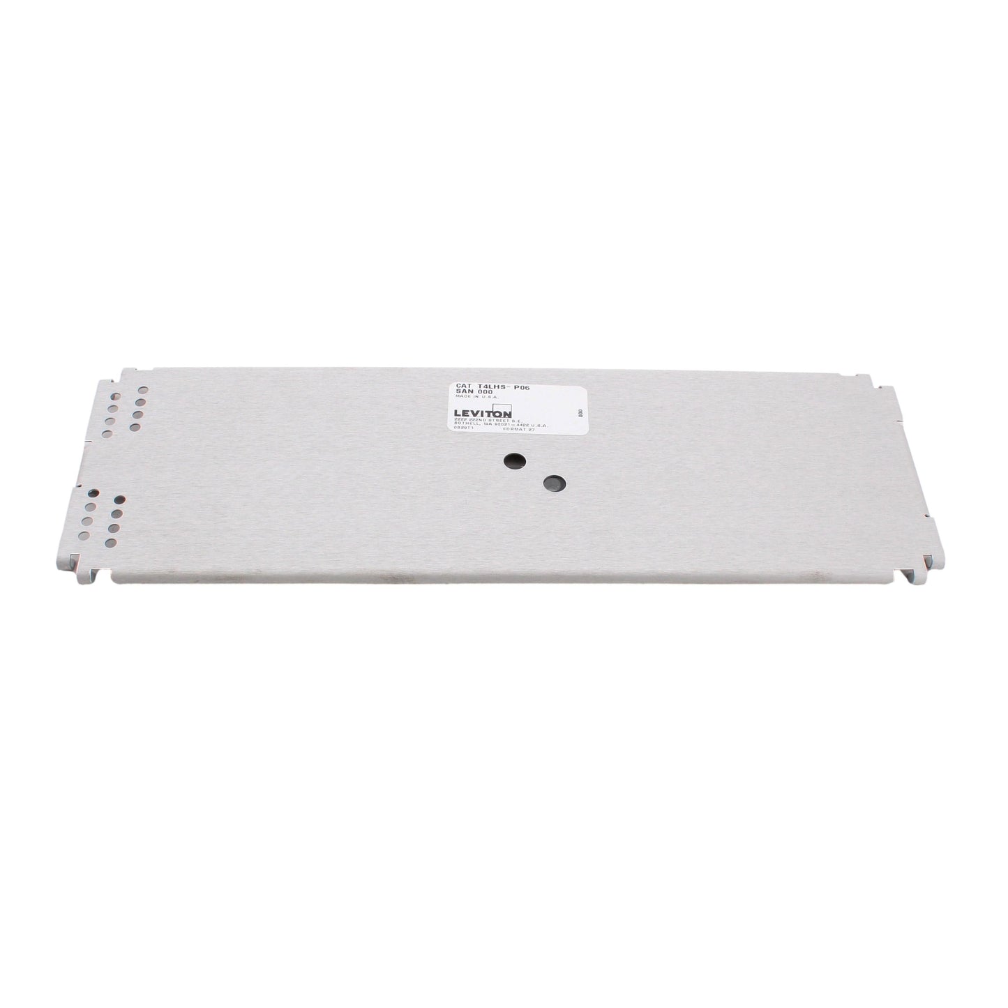 Leviton Fiber Optic 4" x 11.75" Universal Splice Tray T4LHS-P06
