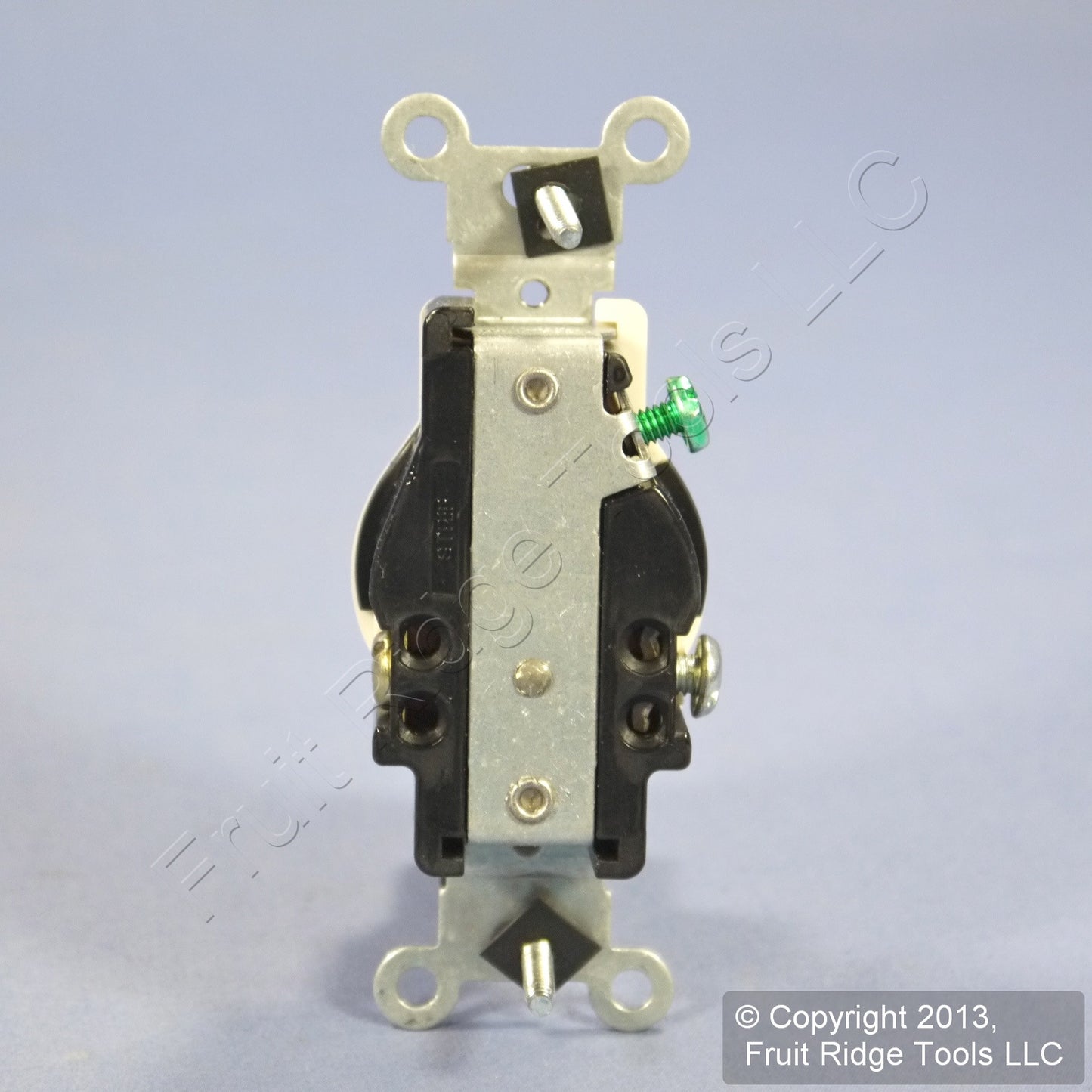 Leviton Light Almond Tamper Resistant Single Outlet Receptacle 20A T5020-T