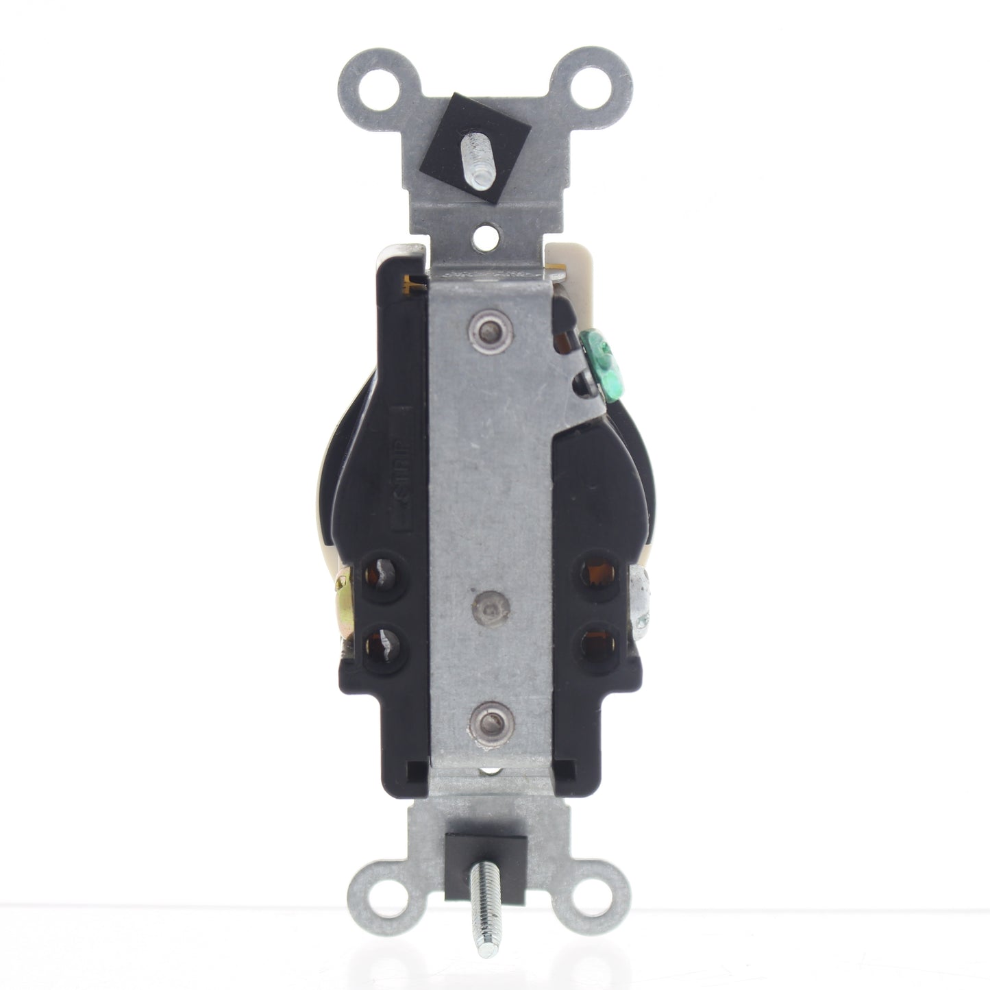 Leviton Light Almond Tamper Resistant Single Receptacle 5-20R 20A Bulk T5020-T