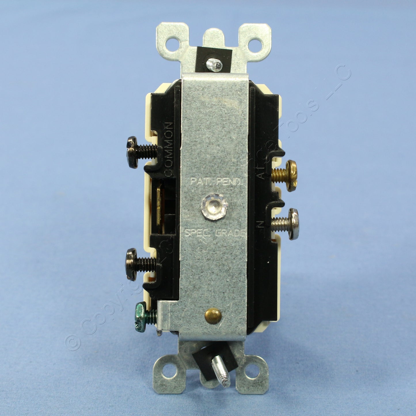 NOS Leviton Almond TAMPER RESISTANT Wall Toggle Light Switch Outlets 15A T5225-A
