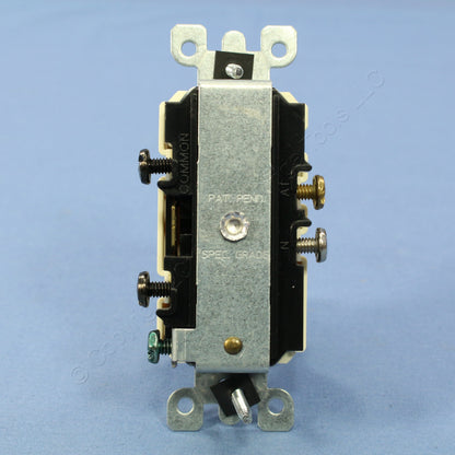 NOS Leviton Almond TAMPER RESISTANT Wall Toggle Light Switch Outlets 15A T5225-A