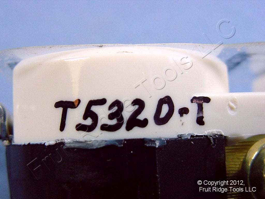 Leviton Light Almond Tamper Resistant Duplex Receptacle Outlet 5-15 15A T5320-T