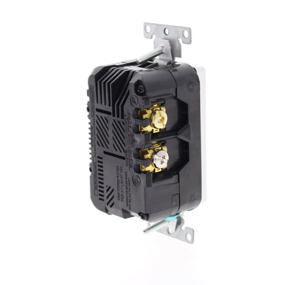 Leviton T5632-W Wall Outlet Charger with 15A Tamper Resistant Receptacles