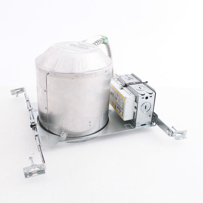 4 Lithonia 6" Recessed Construction Dimmable Can Light Housing Fixture L7XFD
