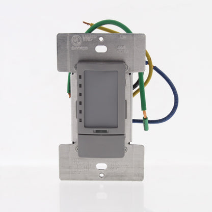 Leviton TPI10-1LG Gray TouchPoint Touch Light Dimmer Switch Decora 1000W