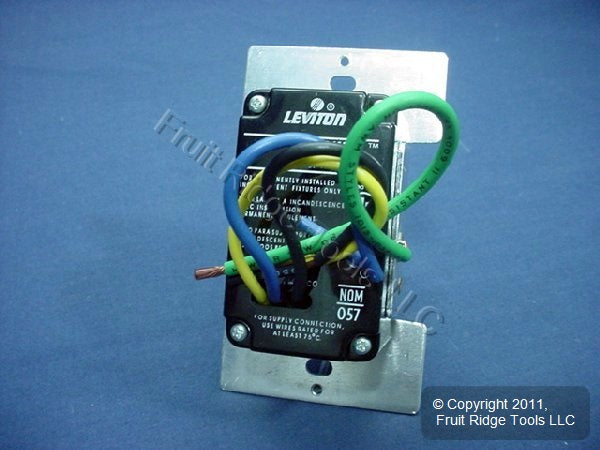 Leviton TPI10-1LI Ivory TouchPoint Touch Light Dimmer Switch Decora 1000W