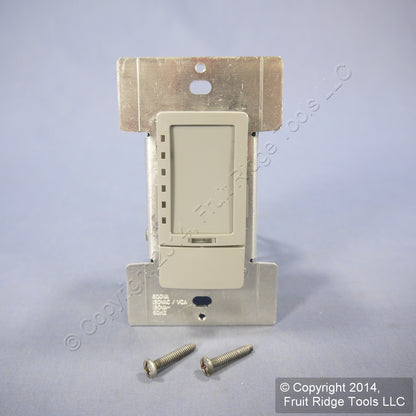 Leviton TPX06-1LG Gray Mark 10 Fluorescent Touch Light Dimmer Switch