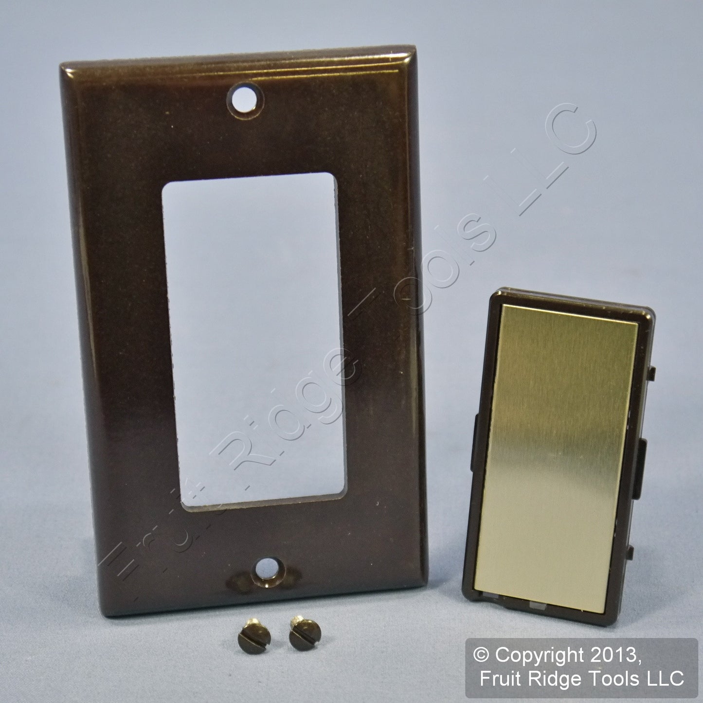 Leviton TTKIT-BG Brown Conversion Change Kit for True Touch Dimmers w/ Gold Pad