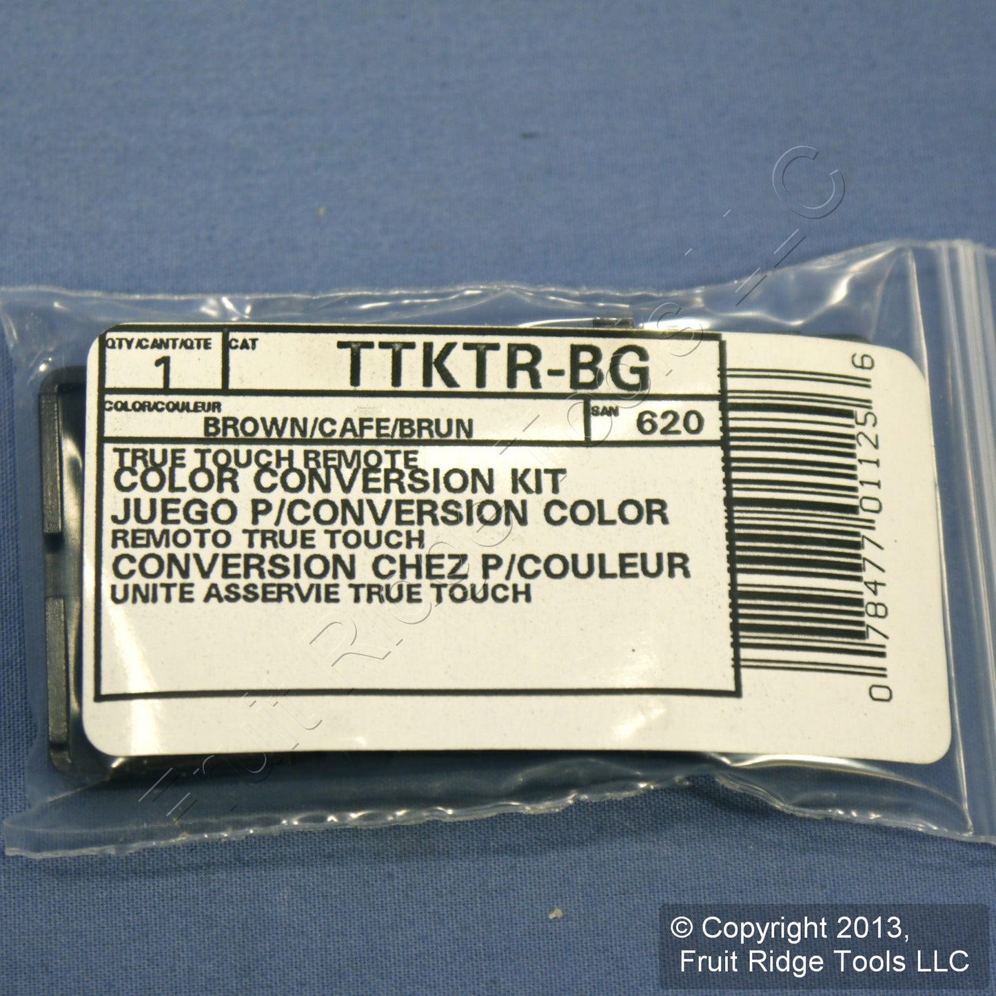 Gold Pad Brown Color Conversion Kit for True Touch Multi-Remote Dimmer TTKTR-BG