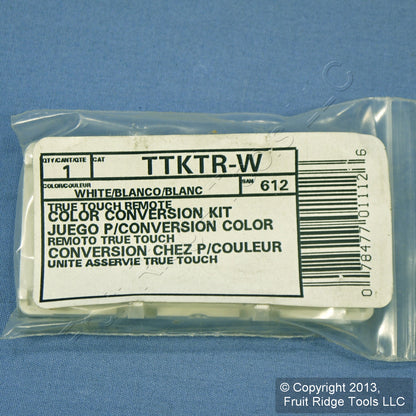 White Color Conversion Change Kit for True Touch Multi-Remote Dimmer TTKTR-W