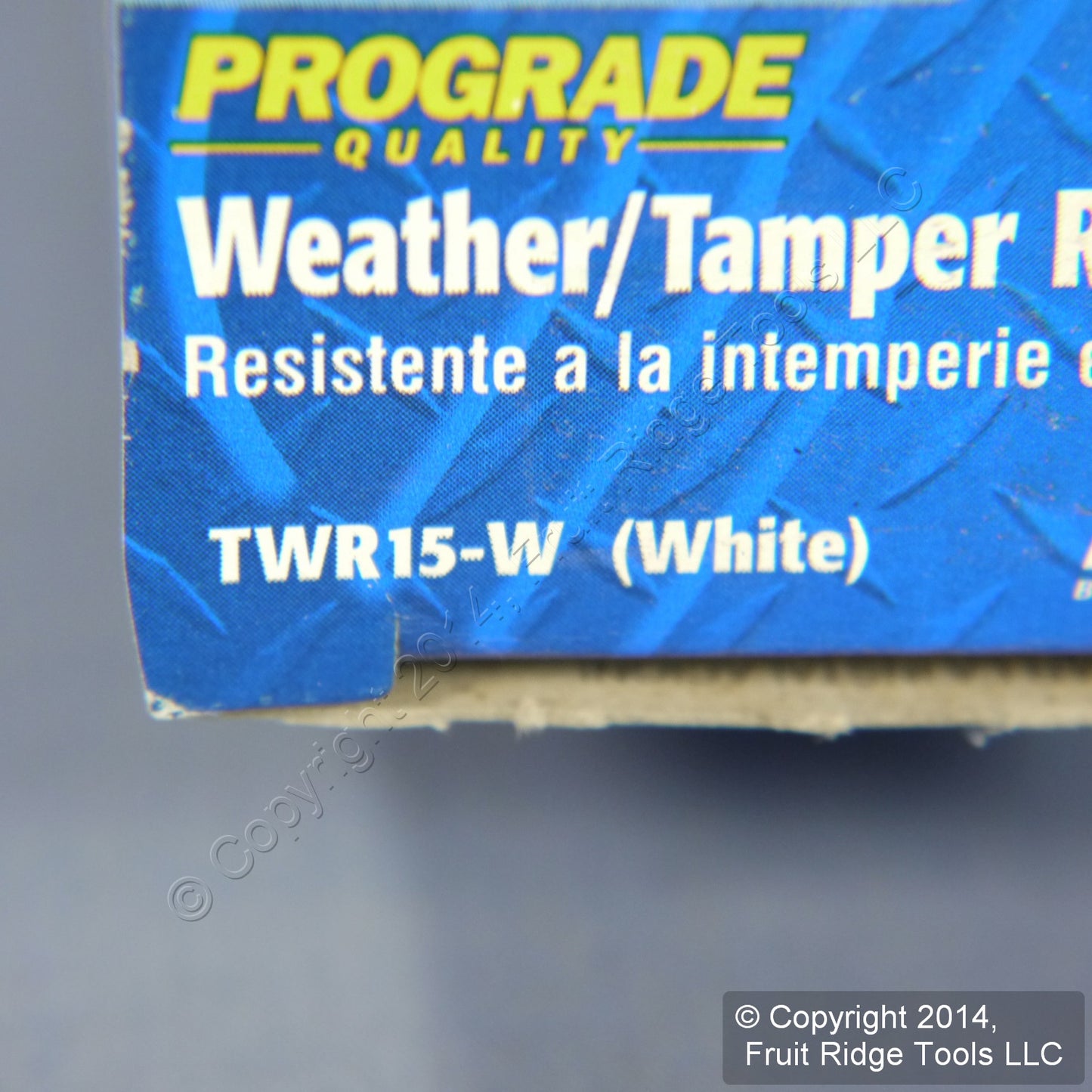 Leviton TWR15-W White Tamper/Weather Resistant Duplex 15A Receptacle Outlet 125V