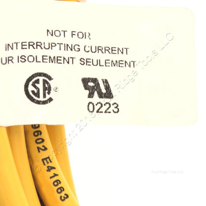 Lumberg Automation Sensor Cordset 300V 4C 18AWG #223 5 Meters FT1 Oil Resistant