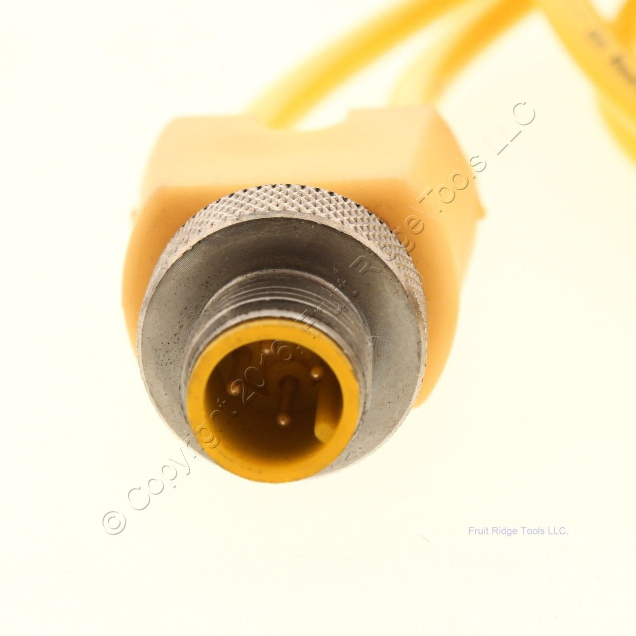 Lumberg Automation 2799-2M Yellow Sensor Cordset 300V 4-Pin AWM A/B I/II 2-Meter
