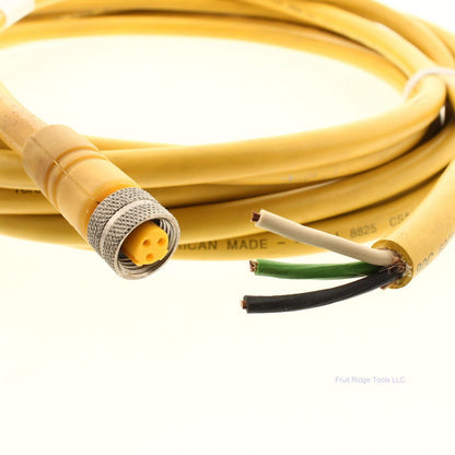 Lumberg Automation Sensor Yellow Cordset 18/3 600V #300 15-Feet SSO
