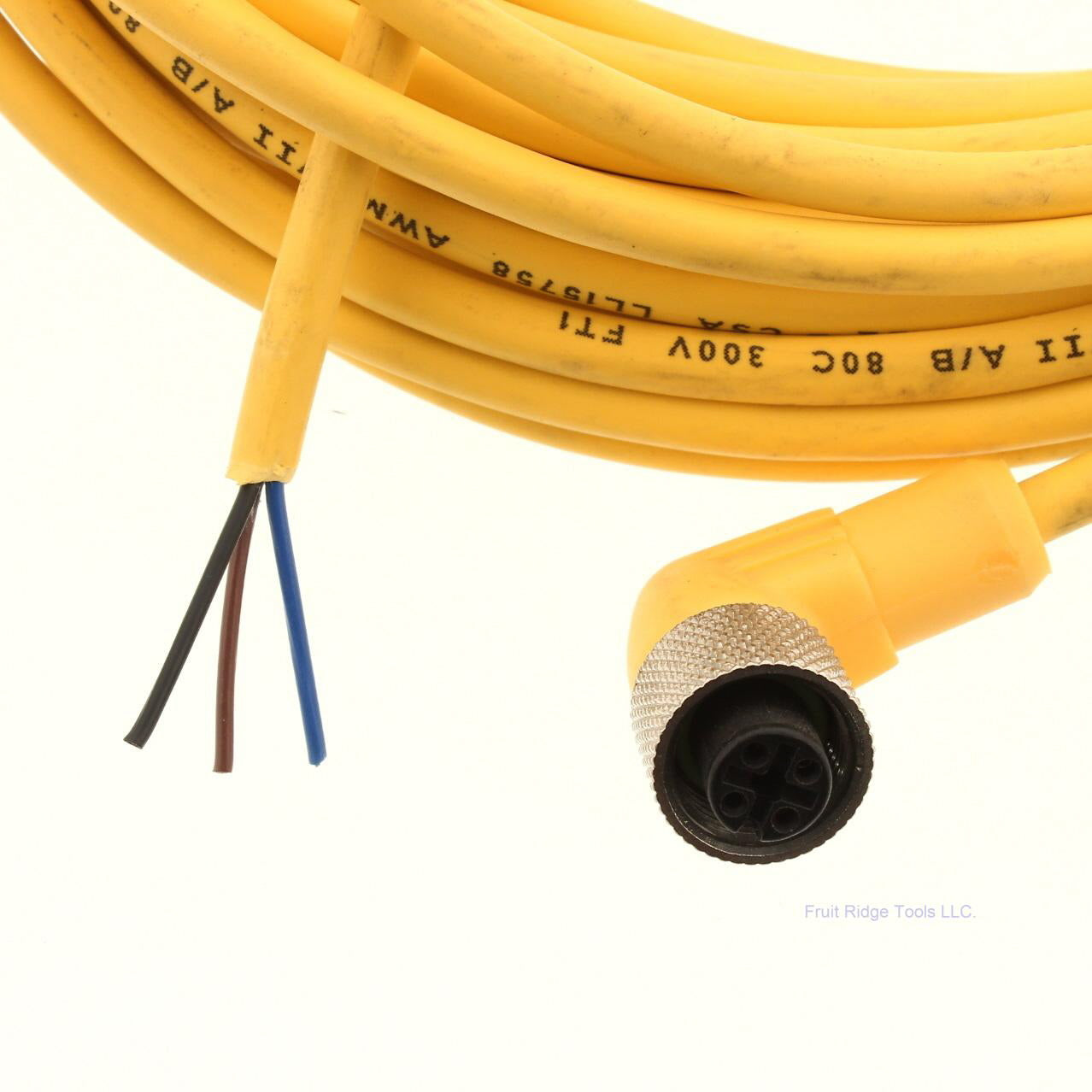 Lumberg Automation 3998-10M Sensor Cordset 10 Meters RKWT 4/3 - 610/10M 4A 250V