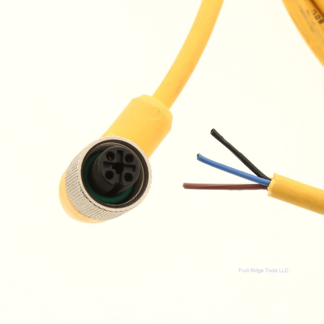 Lumberg Automation Sensor Cordset 3999- 5 RKWT 4/3 - 610/5M 4A 250V 5-Meters