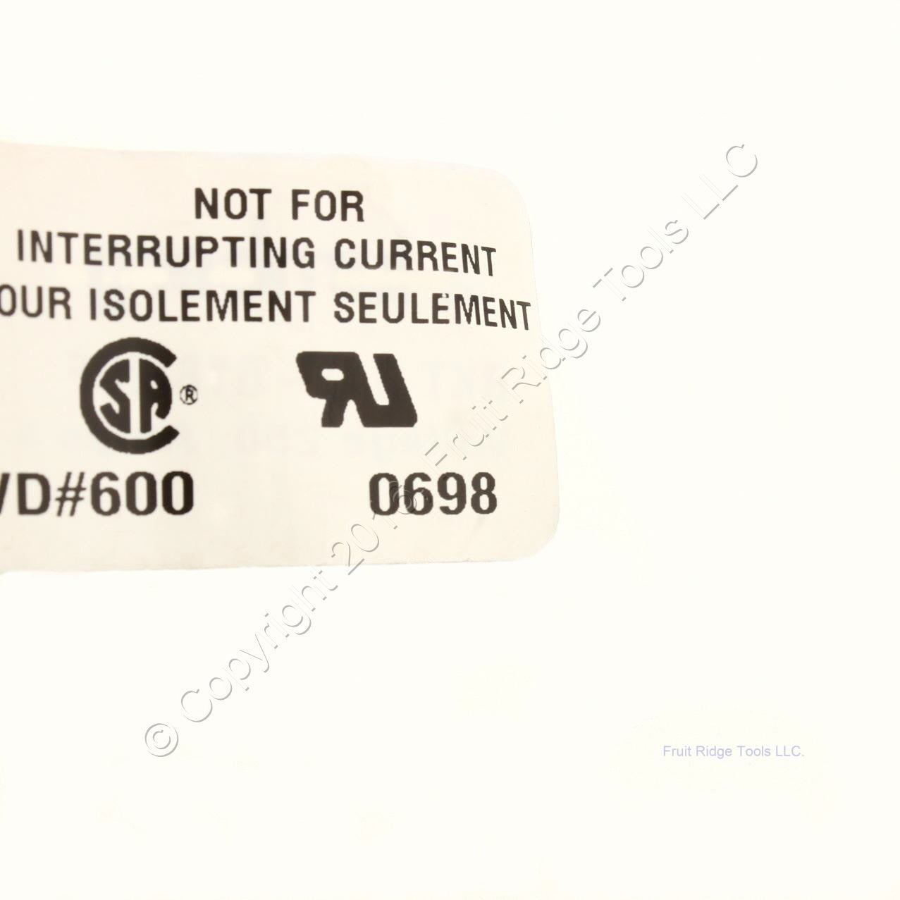 Lumberg Automation Sensor Yellow 3-Pin Cordset 300V 22/3 #698 20-Feet FT1