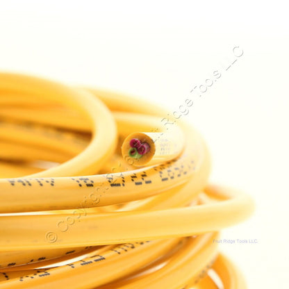 Lumberg Automation Sensor Yellow 3-Pin Cordset 300V 22/3 #698 20-Feet FT1