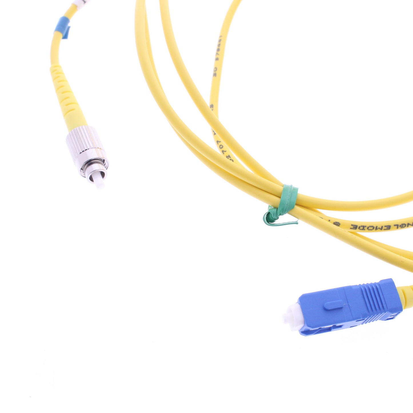 2M Leviton Fiber Optic Singlemode Simplex Patch Cable Cord SC FC UPC UPSCF-S02