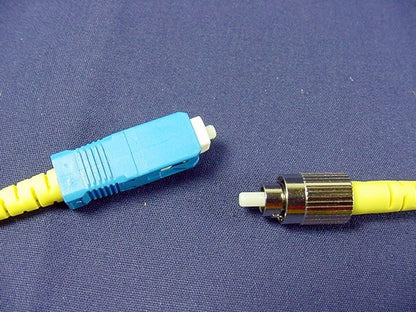 3M Leviton Fiber Optic Singlemode Simplex Patch Cable Cord SC FC UPC UPSCF-S03