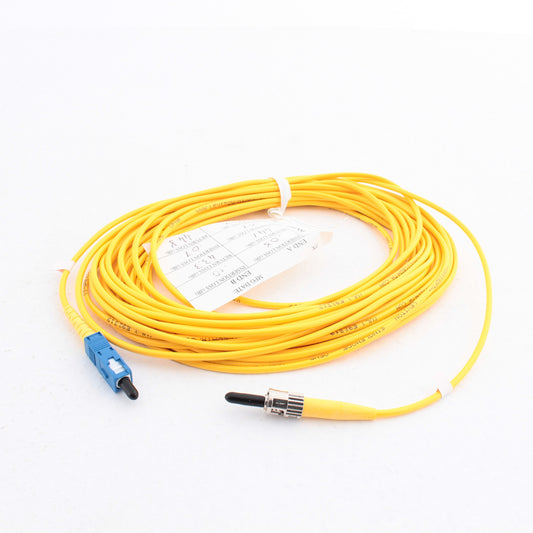10M Leviton Fiber Optic Single-Mode Simplex Patch Cable Cord ST SC UPC UPSCT-S10