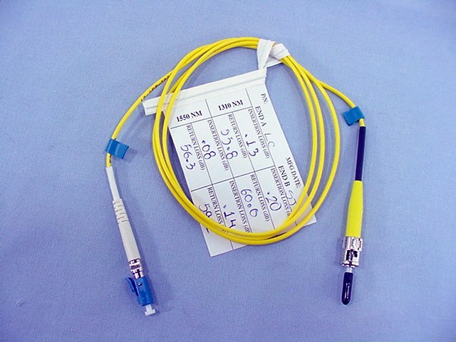 1M Leviton Fiber Optic Single-Mode Simplex Patch Cable Cord ST LC UPC UPSTL-S01