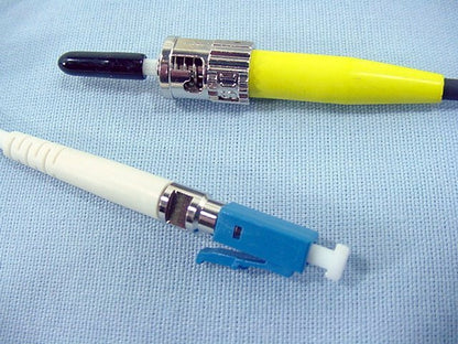 1M Leviton Fiber Optic Single-Mode Simplex Patch Cable Cord ST LC UPC UPSTL-S01