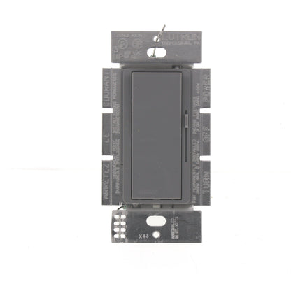 Lutron DV-10P-GR Gray Single Pole Preset On/Off Dimmer Rocker Switch 1000W