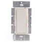 Lutron Light Almond 1-Pole Preset On/Off Dimmer Rocker Switch 1000W DV-10P-LA