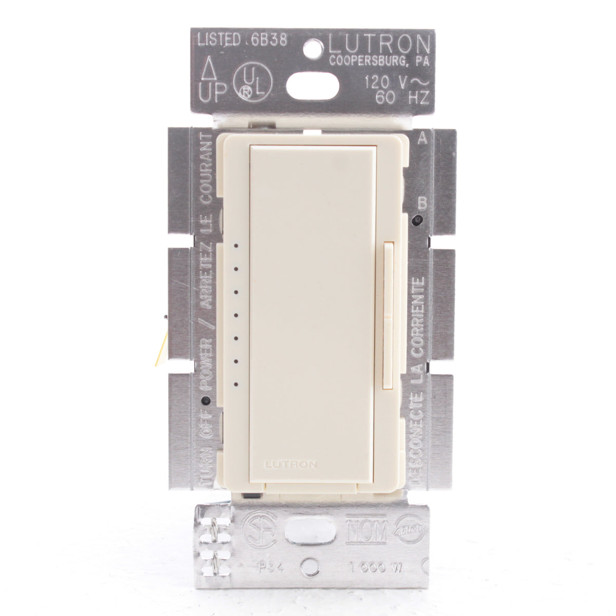 Lutron Maestro Almond Preset Decorator Dimmer Switch Multi-Way 1000W MA-1000-AL