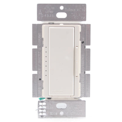 Lutron Light Almond Multi-Location Slide Dimmer Rocker Switch 120V MACL-153M-LA