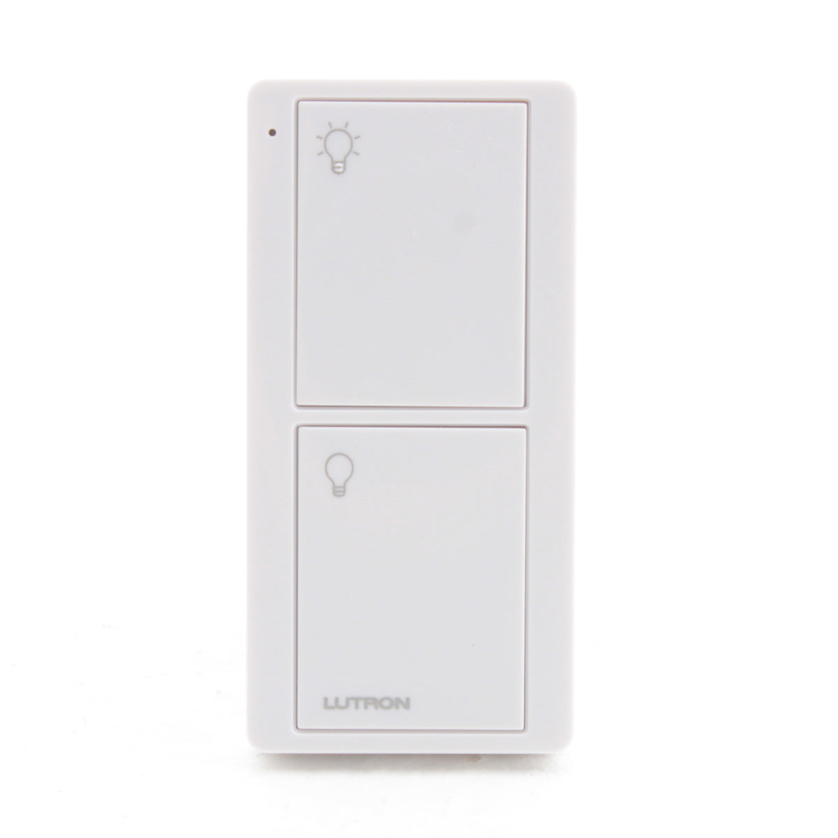 Lutron Pico White 2-Button Remote for Caseta Smart Home Switch PJ2-2B-GWH-L01