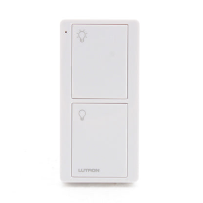 Lutron Pico White 2-Button Remote for Caseta Smart Home Switch PJ2-2B-GWH-L01
