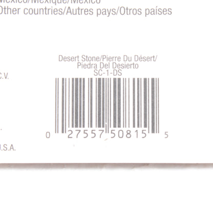 Lutron Claro Designer 1G Desert Stone Screwless Wallplate GFCI GFI Cover SC-1-DS