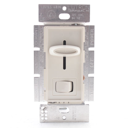 Lutron Light Almond Magnetic Low Volt Single Pole Dimmer Preset 450W SLV-600P-LA