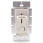 Lutron Light Almond Magnetic Low Volt Single Pole Dimmer Preset 450W SLV-600P-LA