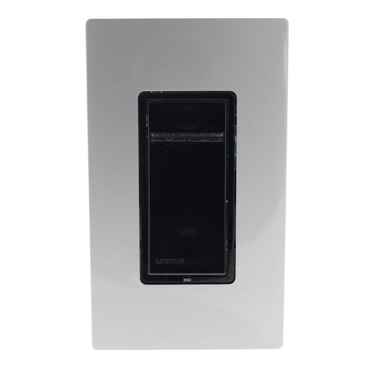 Leviton Black Vizia Plus Light Dimmer Switch 600W Incandescent 120V VPI06-CLE