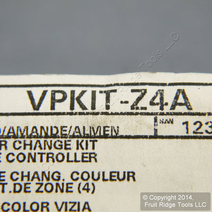Leviton Almond Color Change for Vizia RF+ 4-Button 4-Zone Controller VPKIT-Z4A