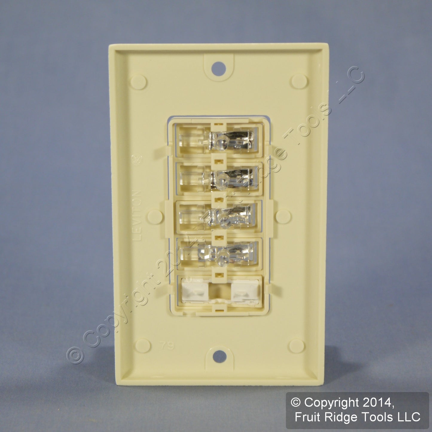 Leviton Almond Color Change for Vizia RF+ 4-Button 4-Zone Controller VPKIT-Z4A
