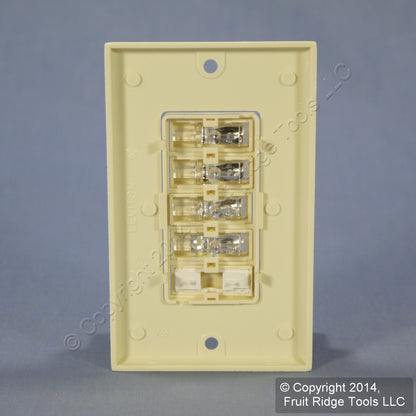 Leviton Almond Color Change for Vizia RF+ 4-Button 4-Zone Controller VPKIT-Z4A